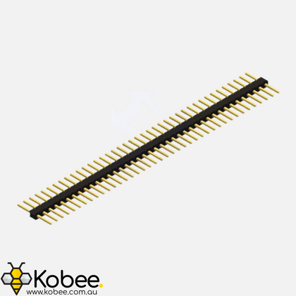 1x40 Pin Headers - Straight - - - - Kobee