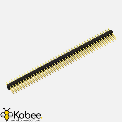 2x40 Pin Male Headers - Straight - - - - Kobee