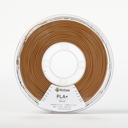 Wood PLA+ 3D Filament 1.75mm 1KG - Kobee - - - - Kobee