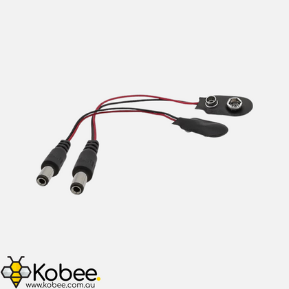 9V Battery Connector - DC Jack - - - - Kobee