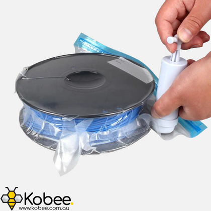 Filament Storage Vacuum bags - 5 Pack with Pump - - - - Kobee