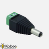 Male DC Power adapter - 2.1mm jack to screw terminal block - 1 Piece - - - Kobee