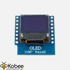 Monochrome 0.66 Inch I2C Wemos D1 Mini Display Shield - - - - Kobee