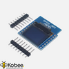 Monochrome 0.66 Inch I2C Wemos D1 Mini Display Shield - - - - Kobee