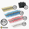 Solder Sleeve Wire Splice Terminators - 410 Pack - - - - Kobee