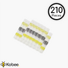 4.0-6.0mm Solder Sleeve Wire Splice Terminators - 210 Pieces - - - Kobee